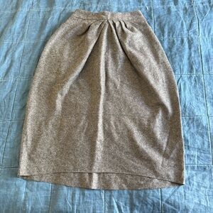 Niu Wool Blend Midi Skirt with pockets Size Small